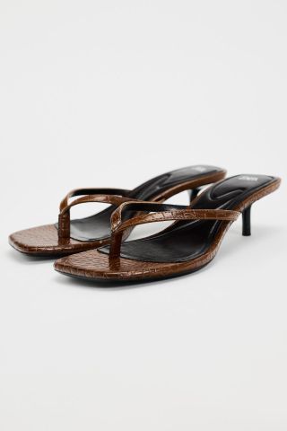 Zara, Strappy Minimalist Sandals